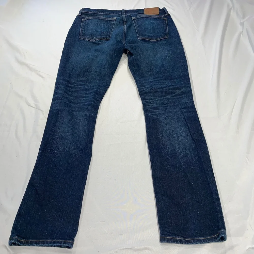 Madewell Skinny Jeans Mens 36x34 Dark Wash Indigo Denim J9503 Blue
